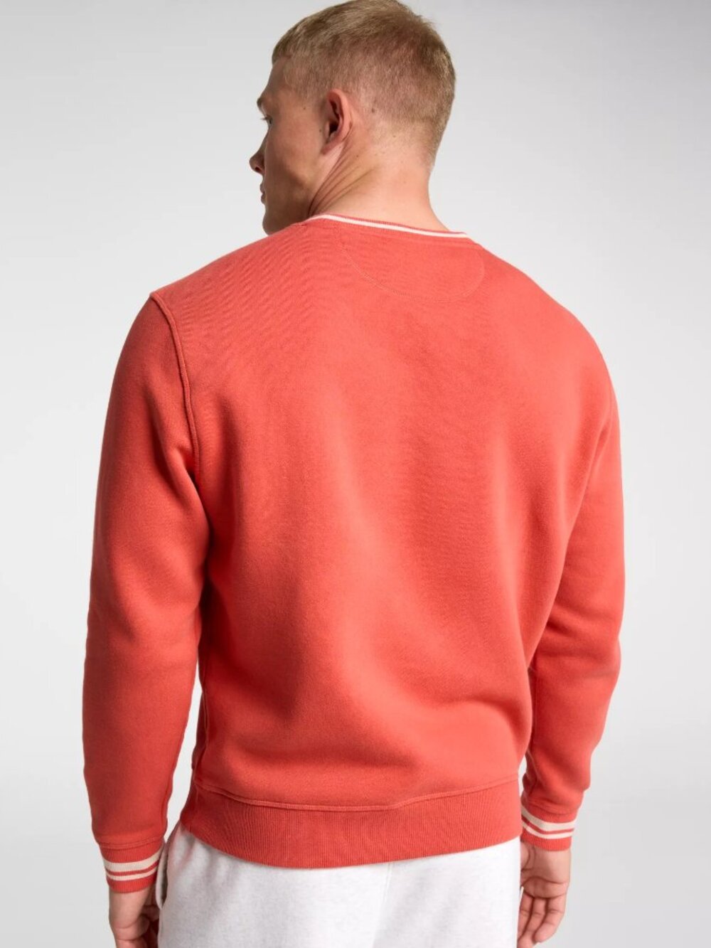 DSG Men's Classic Fleece Sweatshirt -  Color: Light Red - Picture 3 of 6